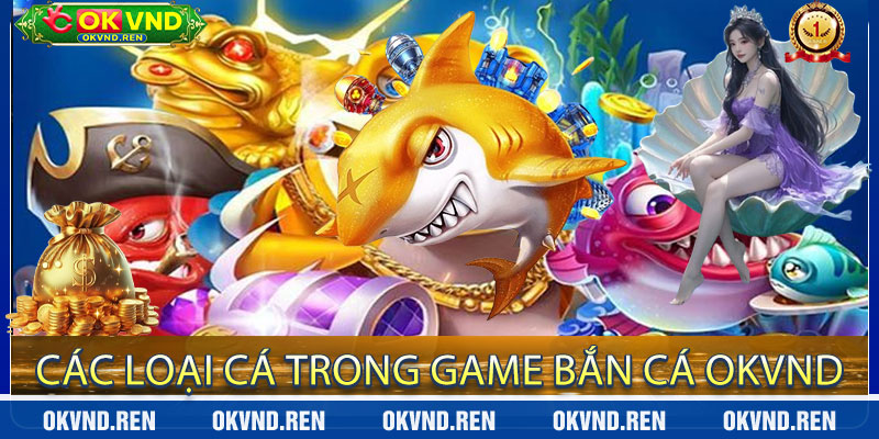 Các Loại Cá Trong Game Bắn Cá OKVND